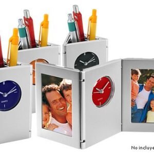 Porta-Lápices con Reloj